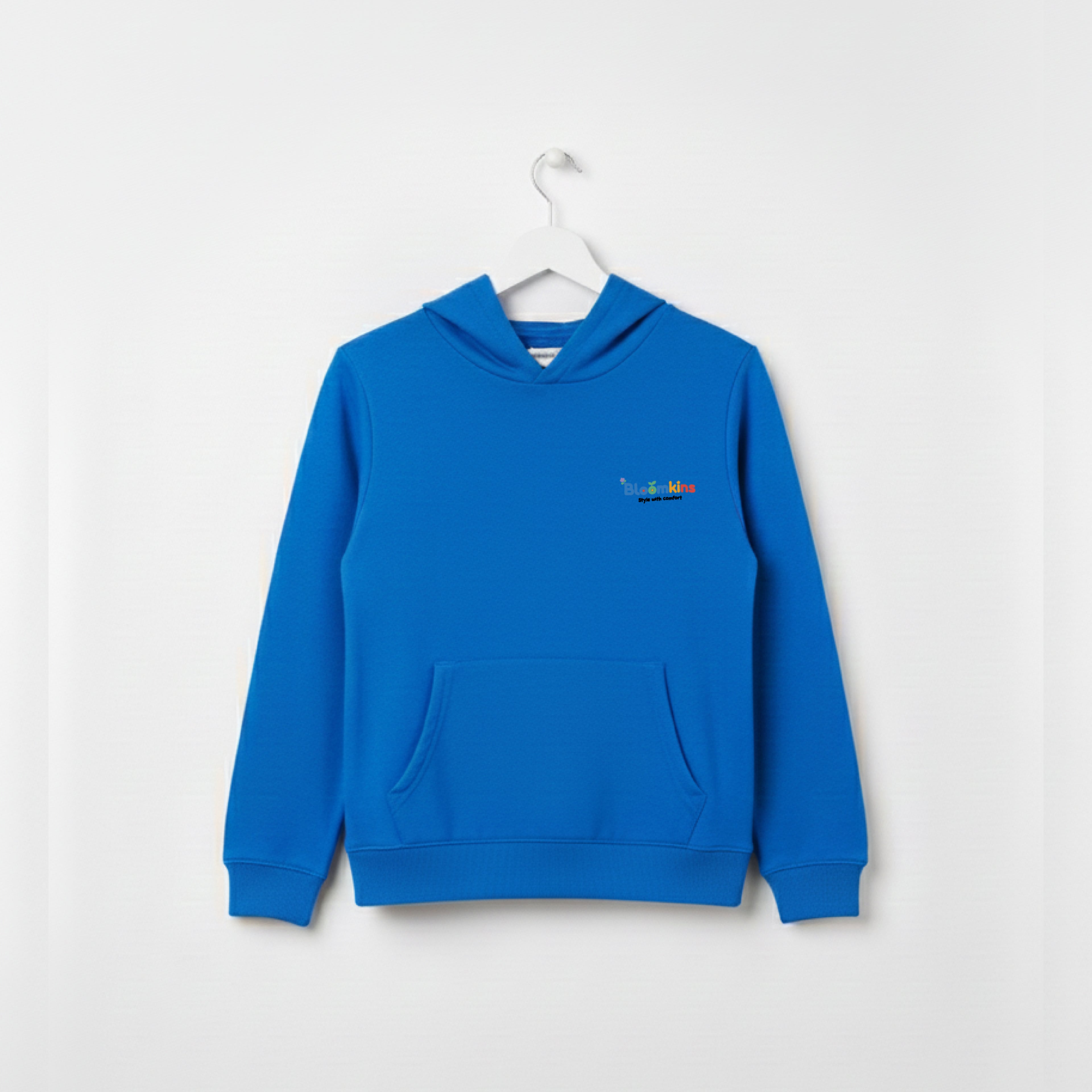 First Bloom Electric Blue Hoodie