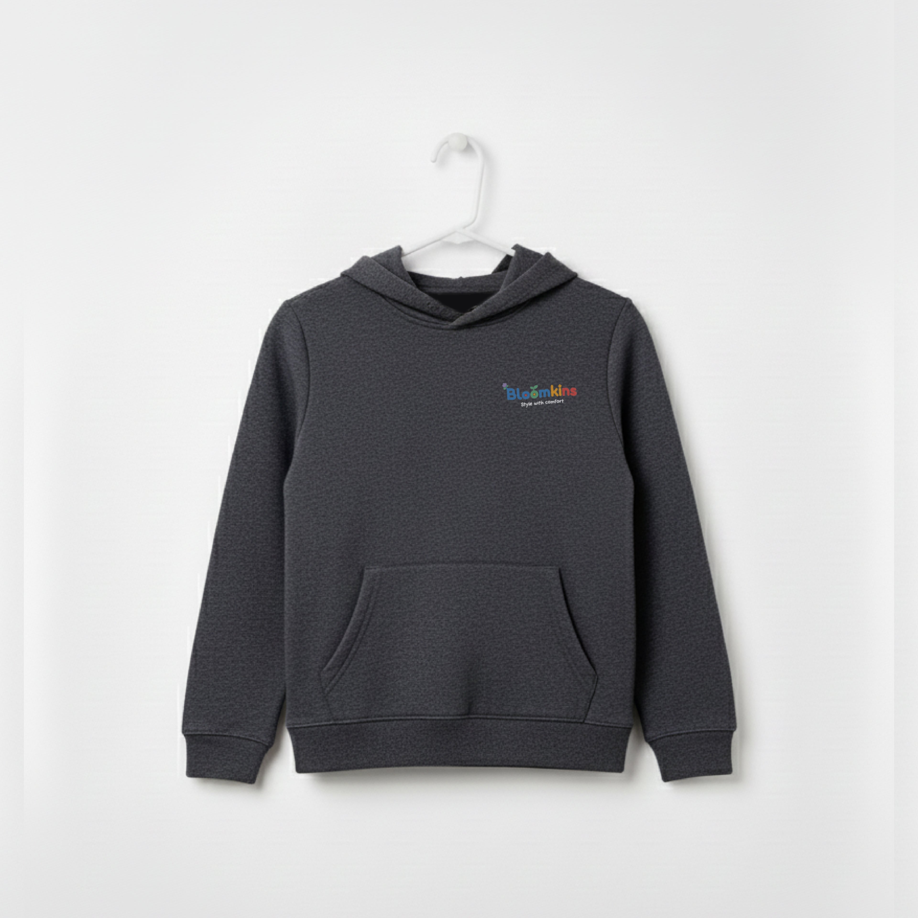First Bloom Charcoal Grey Hoodie